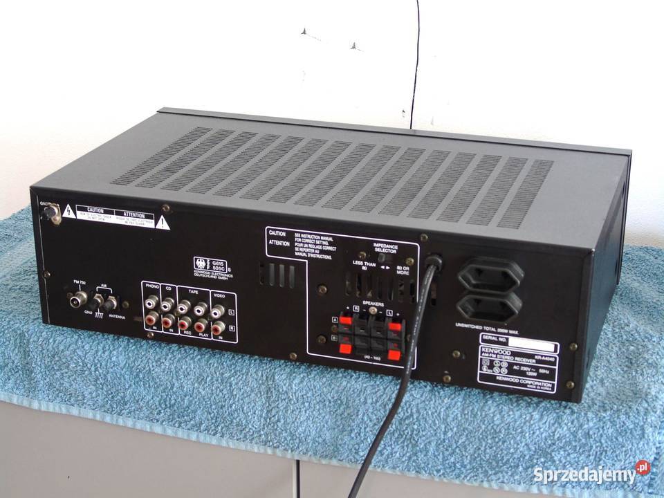 Wzmacniacz z radiem Kenwood KRA4040 sprawny i podkarpackie Jasło