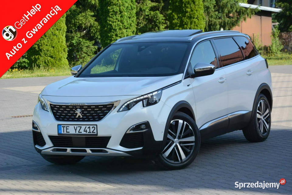 Peugeot 5008 GT Pack Focal Biał Perła Skóry 183580km 5008 Ostrów Mazowiecka