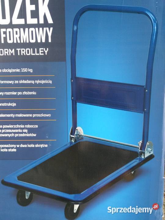 NAJTANIEJ Wózek Platformowy Transportowy Skrętny Pozostałe śląskie sprzedam