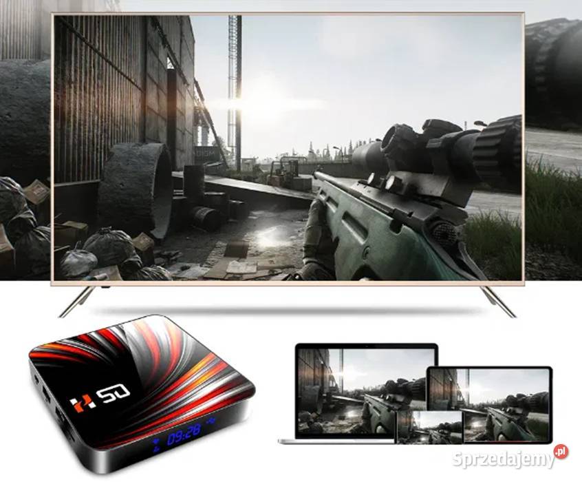 TV BOX 4GB32GB Android 10 2xUSB Slot SD HDMI 4K Częstochowa