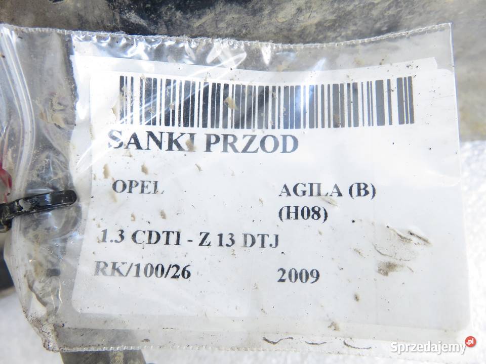 SANKI PRZÓD OPEL AGILA B H08 13 CDTI Z 13 DTJ Belki zawieszenia sprzedam