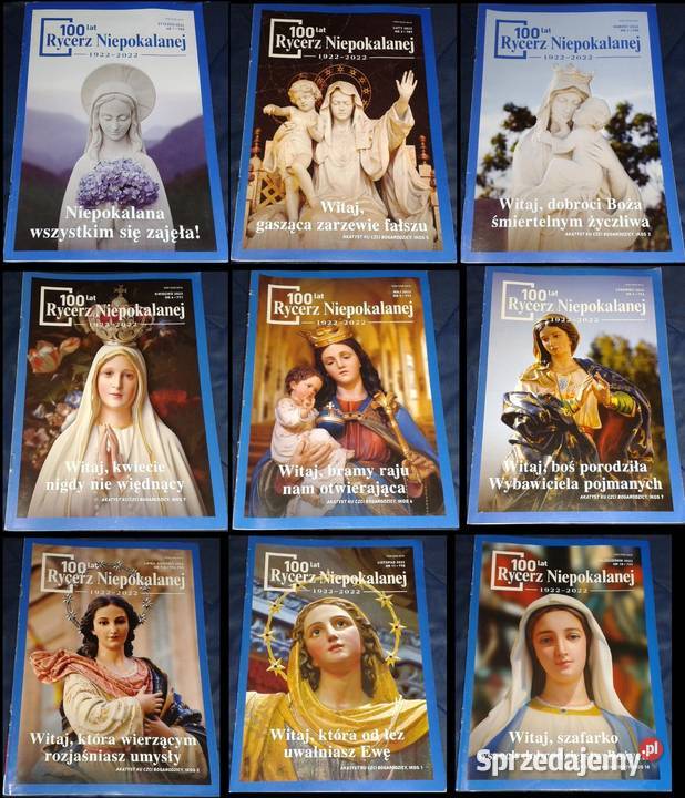 100 lat Rycerz Niepokalanej 19222022 Chełm sprzedam
