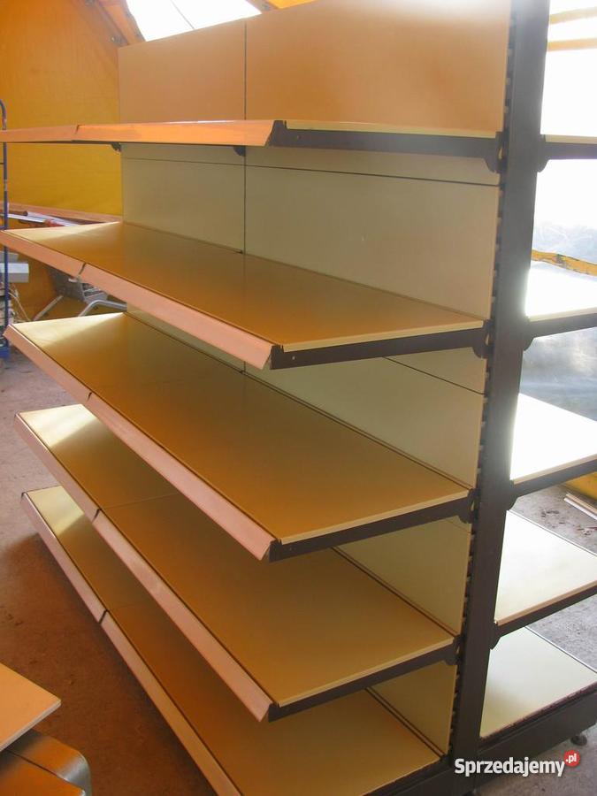 Regały metalowe sklepowe magazynowe gondola Lind Grzybiany