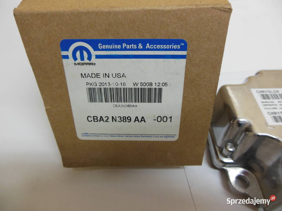MODUŁ AIR BAG JEEP LIBERTY 20112012 Kozy sprzedam
