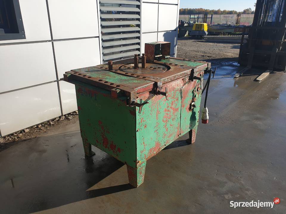 GIĘTARKA DO PRĘTÓW ZBROJENIOWYCH ZREMB G340S 3 Tarnów