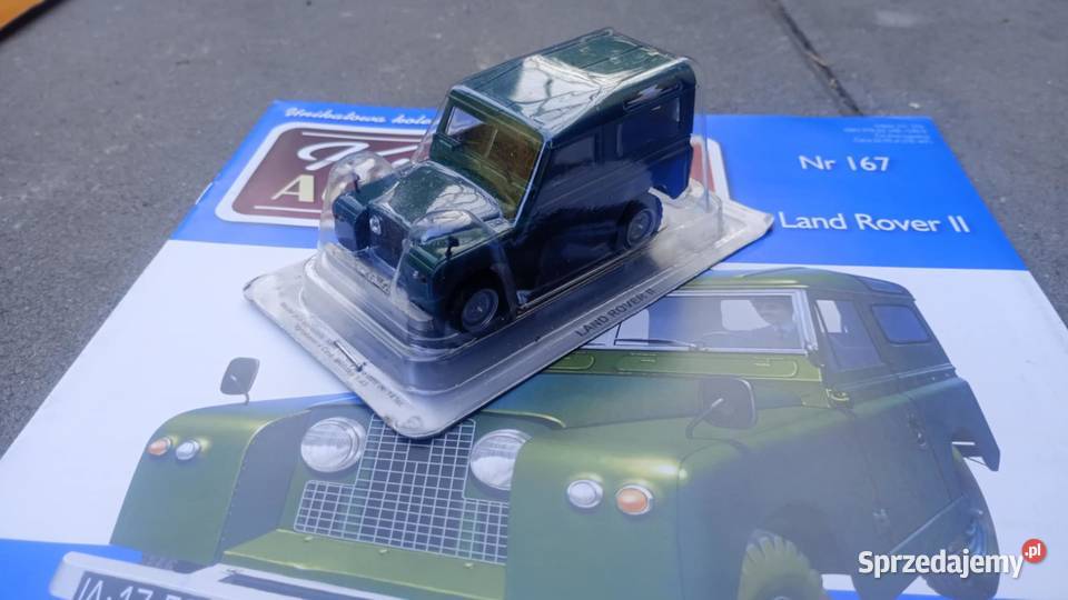 LAND ROVER II 2 deagostini kultowe auta PRL Warszawa sprzedam