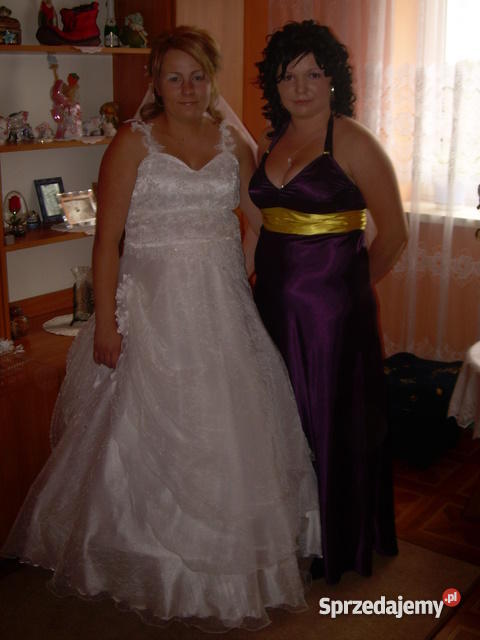 suknie slubna ciazowa Strzelce Wielkie sprzedam