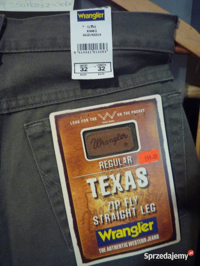 spodnie wrangler texas Chmiel
