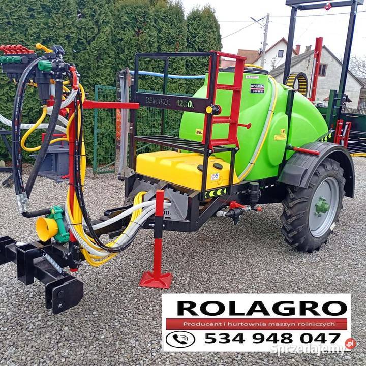 Opryskiwacz ciągany Firmy DEMAROL lubelskie Biłgoraj