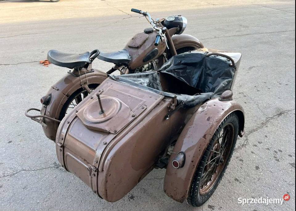 Ural m 62 imz kmz k 750 mt mw m 72 dniepr 650cm3 Mogilno
