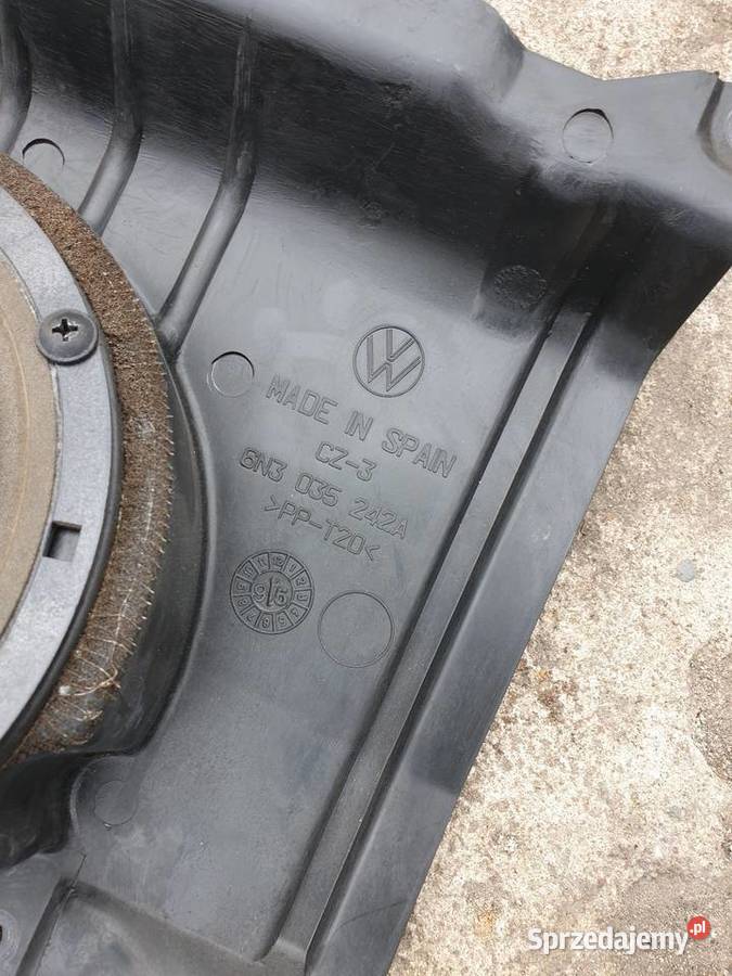 Vw Polo 6N 3D zestaw głośników z kieszeniami