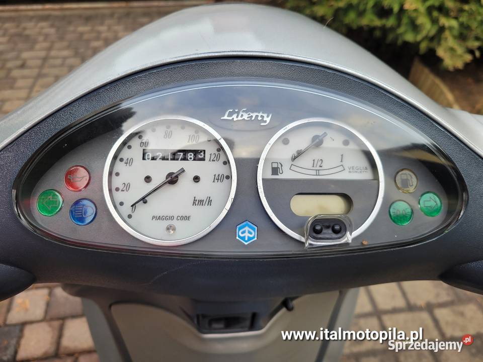 PIAGGIO LIBERTY 125 katB prawa jazdyitalmotopila garażowany Piła