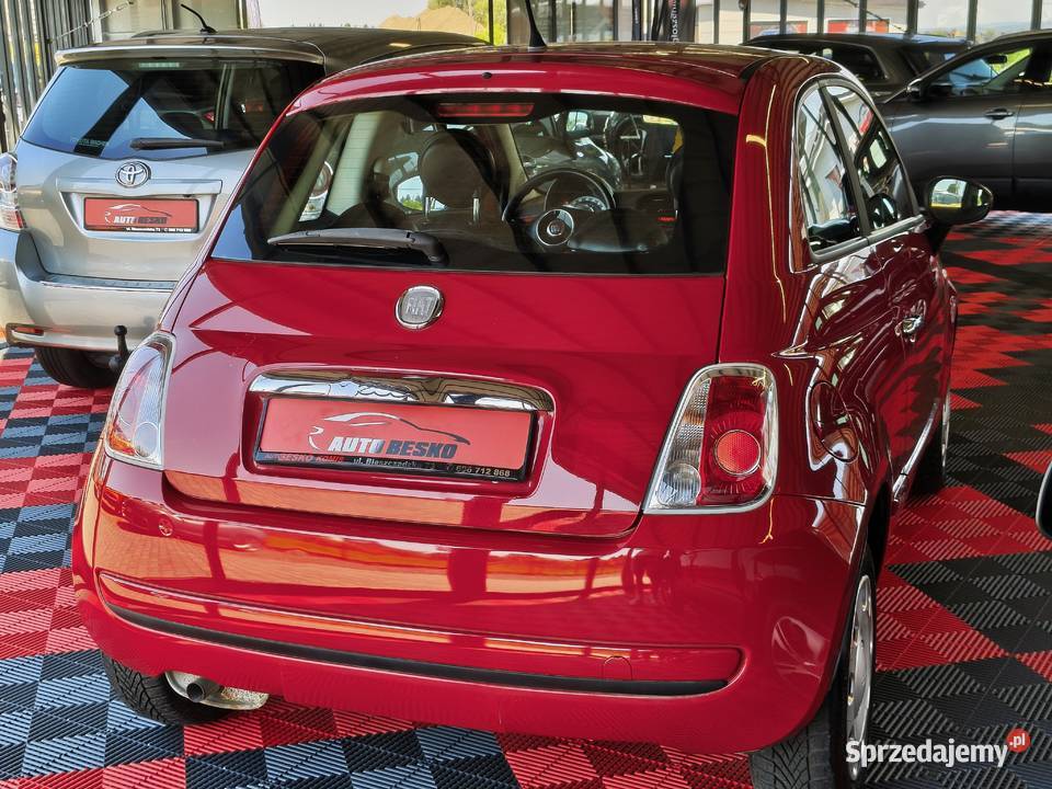 Fiat 500 AUOMAT Jedyne 96000 Benzyna 4CYLINDRY 69KM podkarpackie Zarszyn