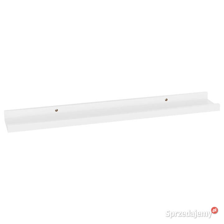 Półki ścienne 4 białe 60x9x3 WM326661 Warszawa sprzedam