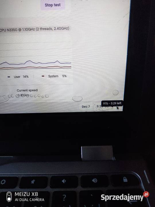 Chromebook 2 w 1 Acer Spin 11 CP3111H