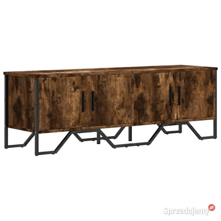Szafka pod TV przydymiony dąb 122x34x41 WM848586 Warszawa
