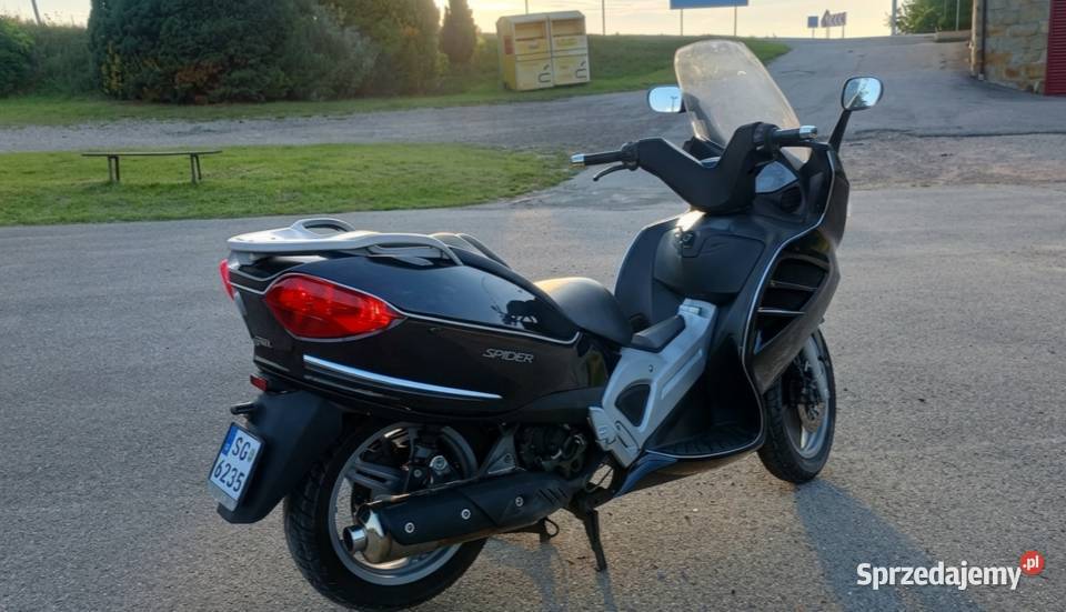 Skuter Malaguti 500 Piaggio 40 SpiderMax GT500 58800km Malaguti Nowy Wiśnicz