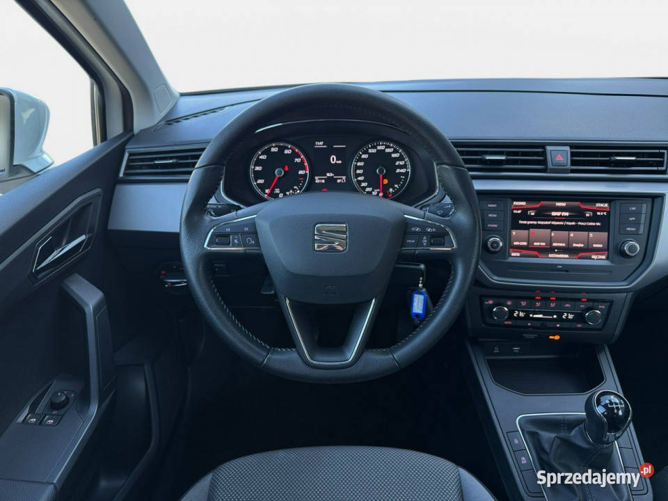 Seat Ibiza VAT 23 Style 10TSI 95 M5 2019 r salon system Start-Stop Myślenice sprzedam