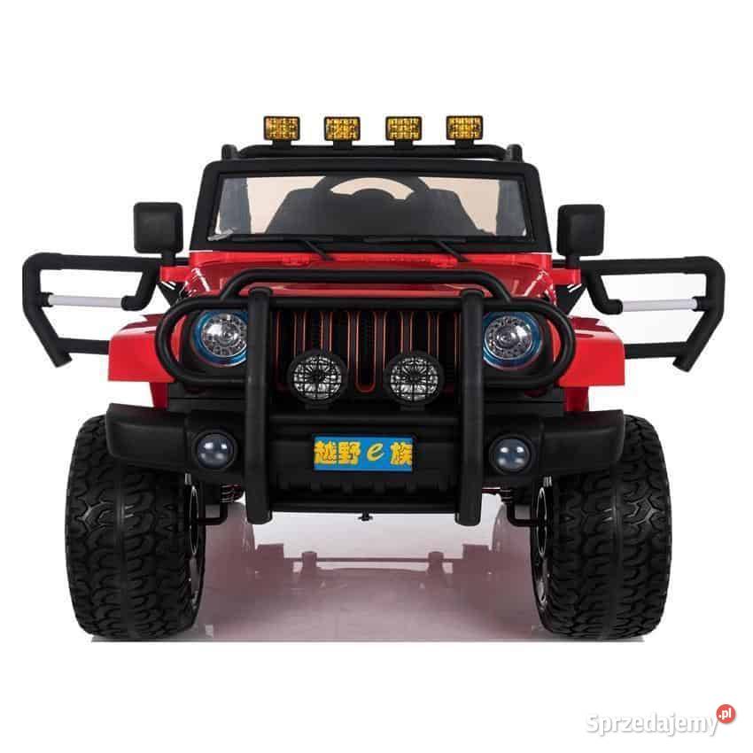 MEGA JEEP 4X42X12V Z REDUKTOREM NAPĘDU EXCLUSIVE Pojazdy elektryczne i spalinowe Toruń sprzedam