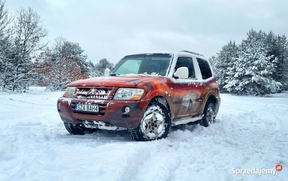 Mitsubishi Pajero 2003r 4x4 reduktor światła przeciwmgielne śląskie Ogrodzieniec