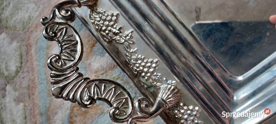 taca zdobienia w stylu rocaille do serwowania Poznań