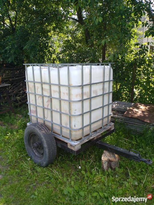 Wózek dwukółka przyczepka pod Mauzer euro paleta Puławy