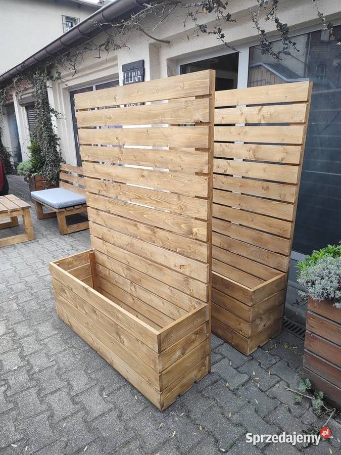 Donica ogrodowa z panelem pergola Siemianowice Śląskie