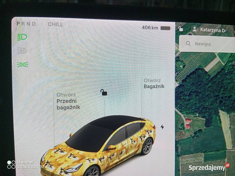 Tesla 3 lift nieuszkodzony