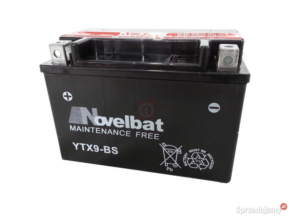 Akumulator Novelbat YTX9BS 12V 8Ah dolnośląskie Jelcz-Laskowice
