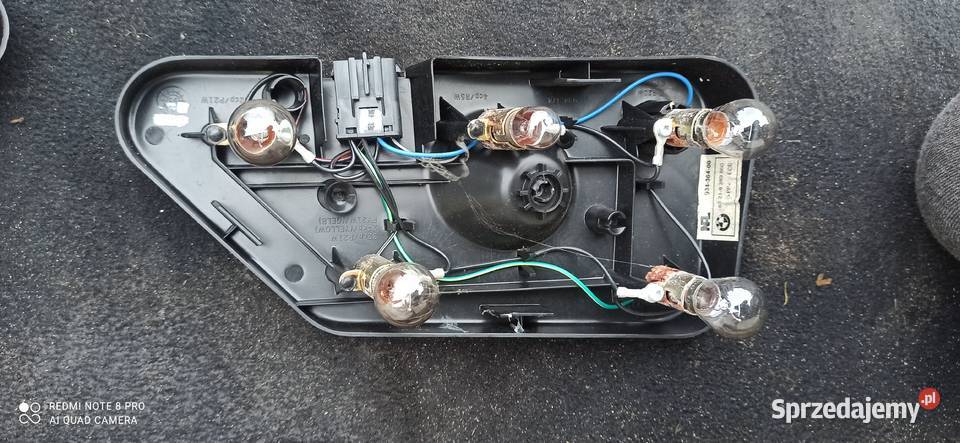 bmw z3 wkłady lamp tył komplet osobowe