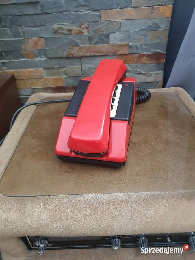 Stary telefon stacjonarny RWT TELKOM Bratek PRL Solnica