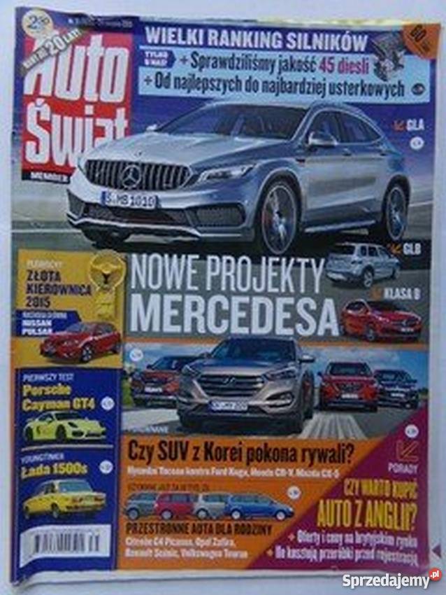 AUTO ŚWIAT 35 1035 24 SIERPNIA 2015 Rok wydania 2015