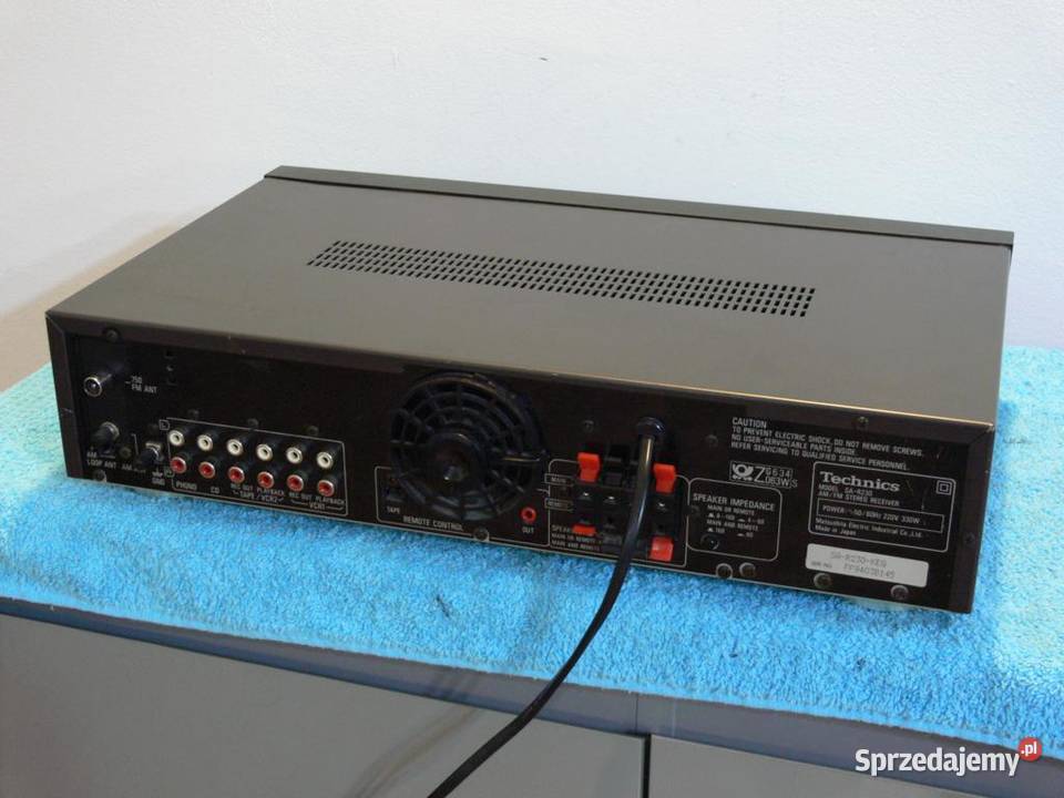 Amplituner z korektorem Technics SAR230 mocny Amplitunery