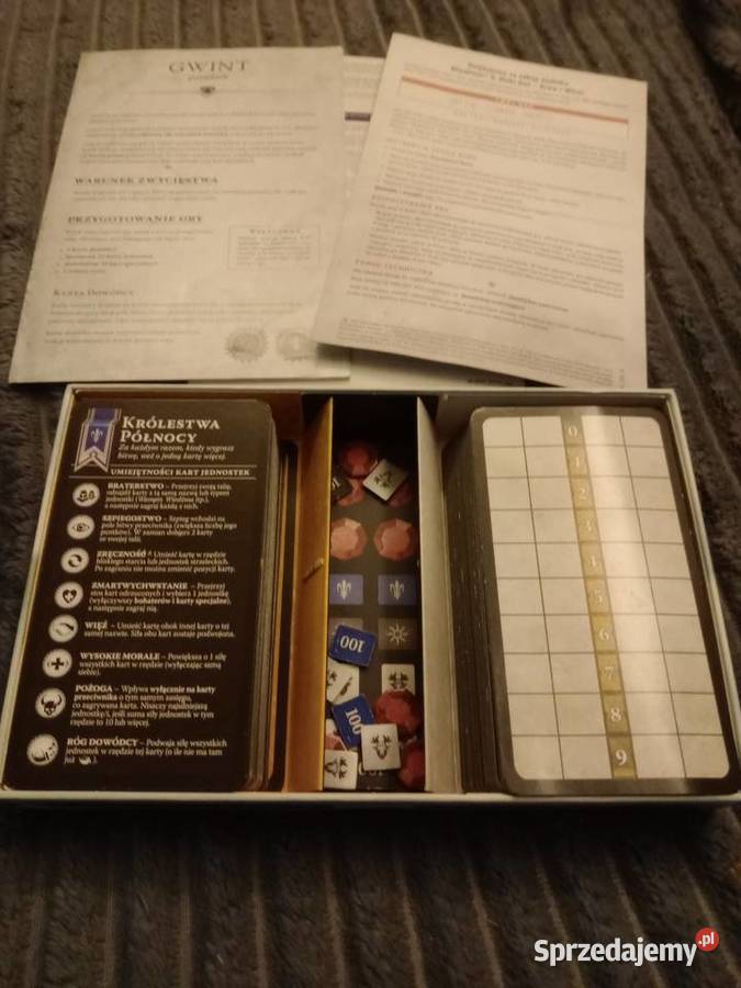Wiedźmin 3 krew i wino z kartami kompletna Pozostałe Poznań