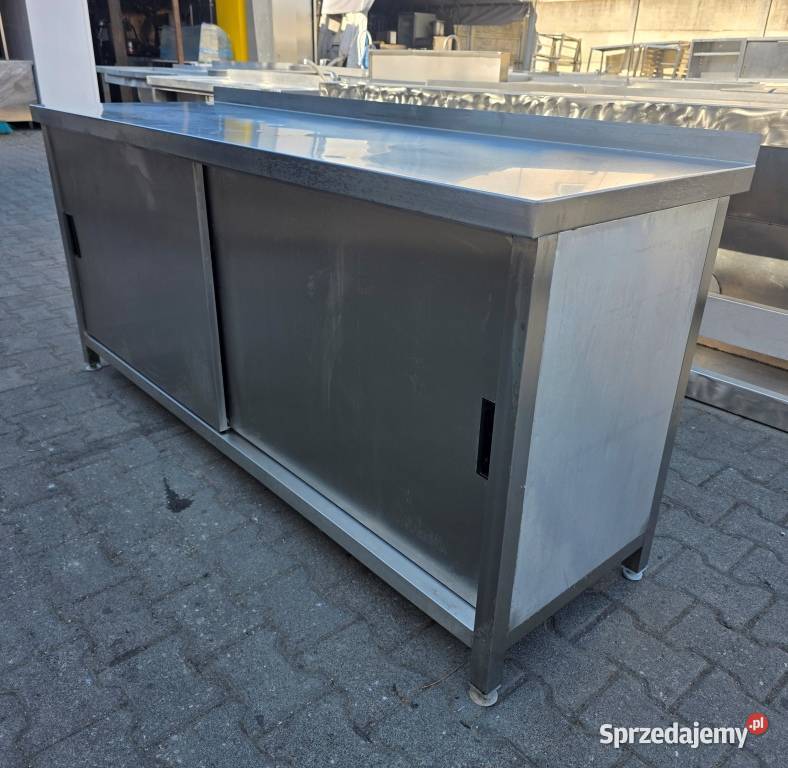 Stół Gastro Z Szafką Drzwi Suwane 1856085 M1528 Nowe Skalmierzyce