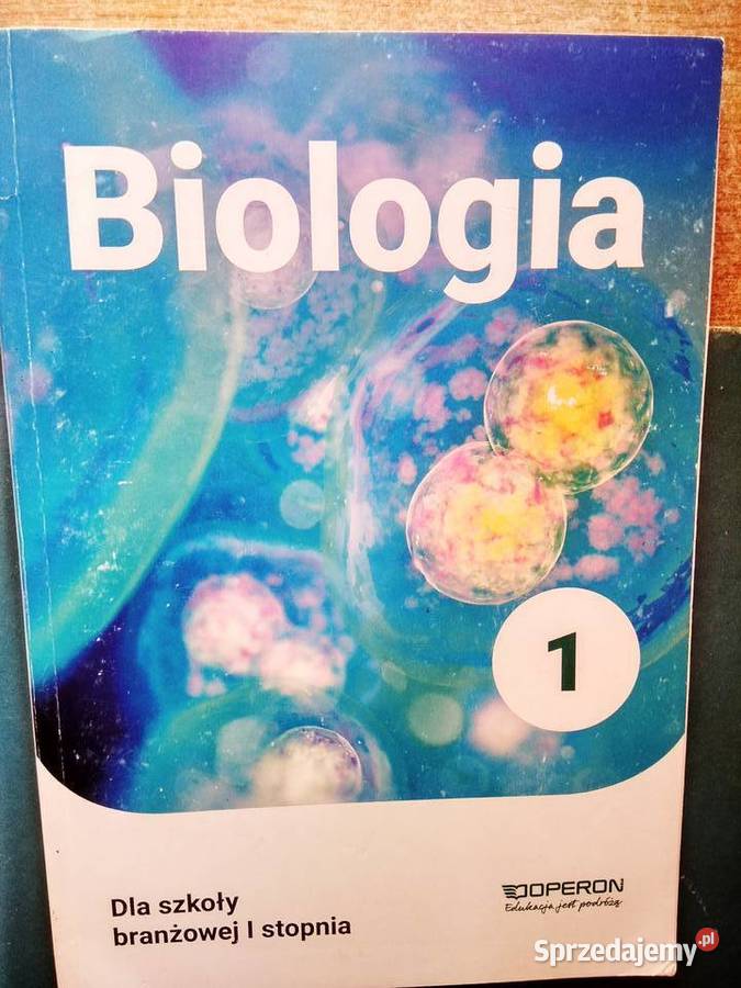 Biologia 1 Branżowe książki podręczniki szkolne Antykwariat mazowieckie Warszawa