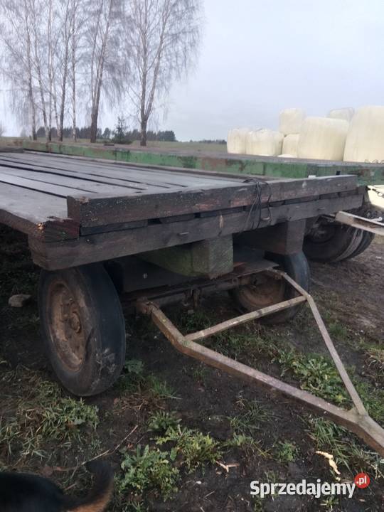 Platforma przyczepa do bel Przyczepy rolnicze