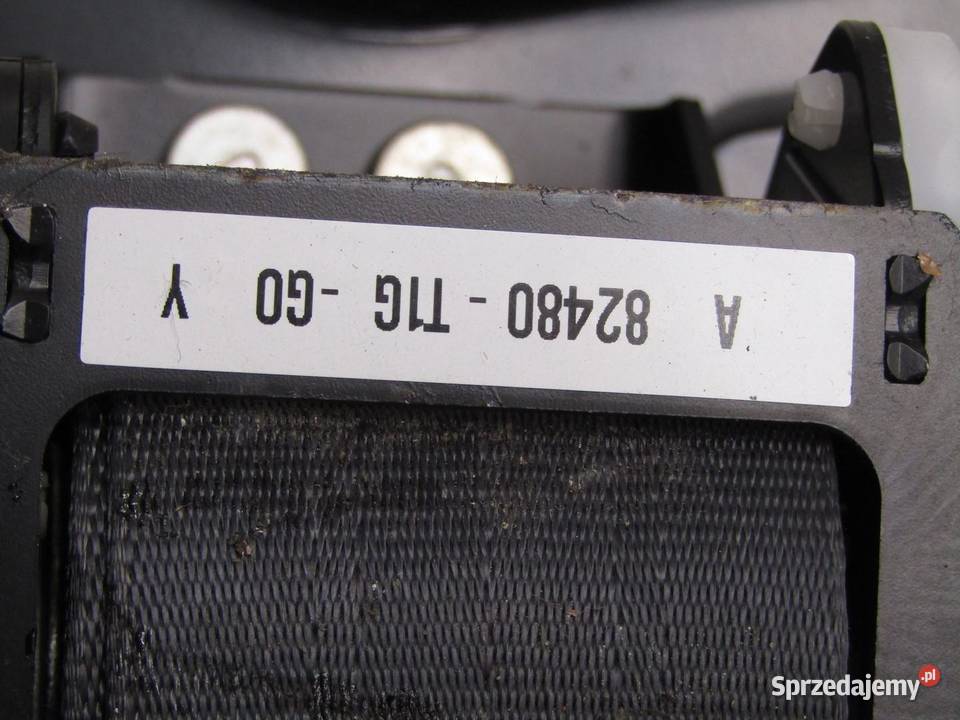 PAS BEZPIECZEŃSTWA ŚRODKOWY TYŁ TYLNY HONDA CRV