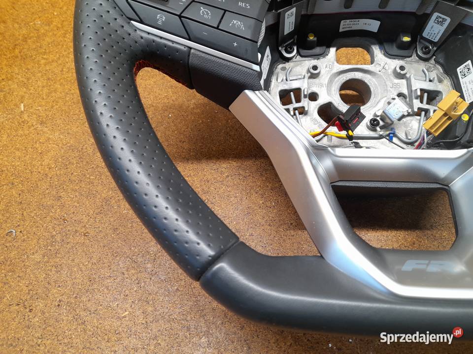 SEAT LEON IV IBIZA KIEROWNICA MULTIFUNKCJA SKÓRA Goleniów