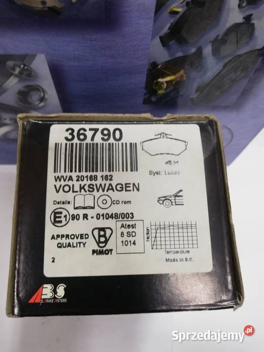 Klocki hamulcowe kpl ABS 36790 klocki Kielce