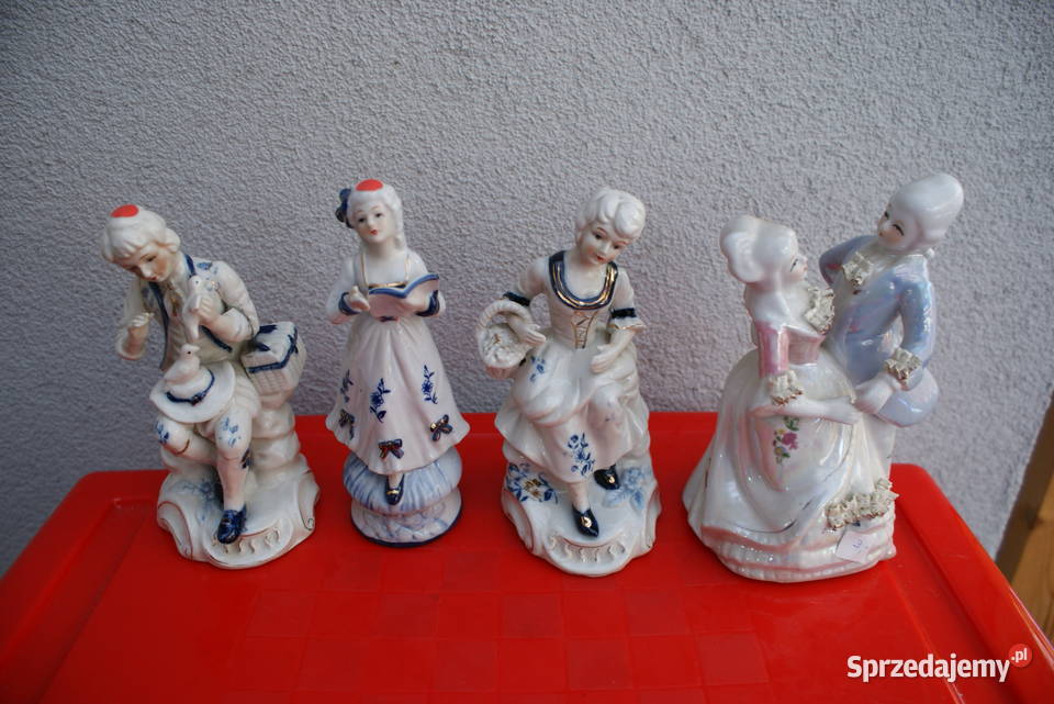 FIGURKI Porcelanowe Antyk 10Sztuk Okazja Olsztyn