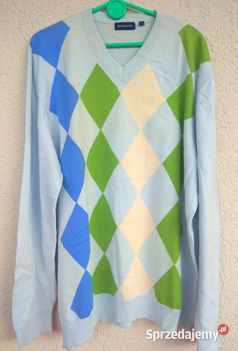 Sweter męski AVEZZANO XL 100 bawełna Chojna