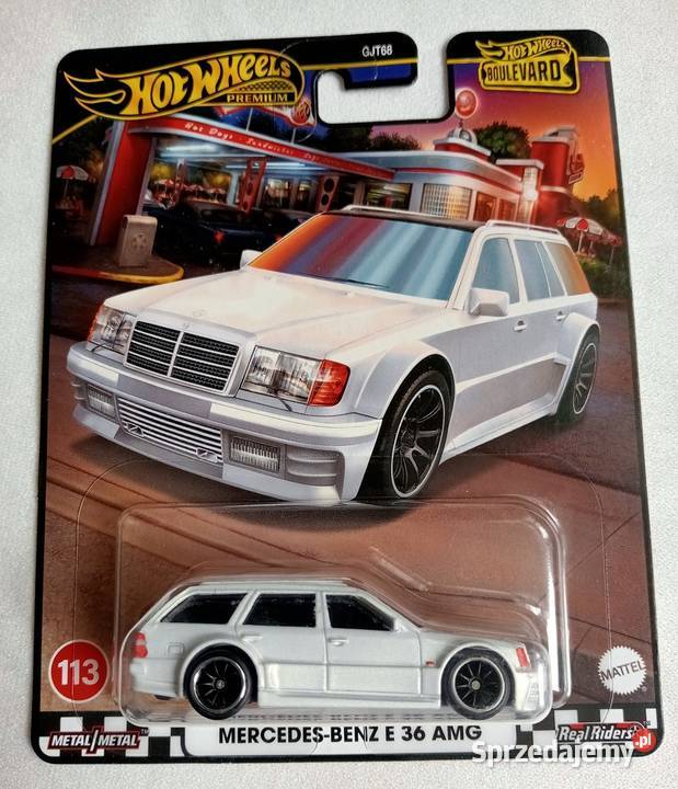 Hot Wheels Premium zestaw 3 x MercedesBenz AMG E biały Jaworzno