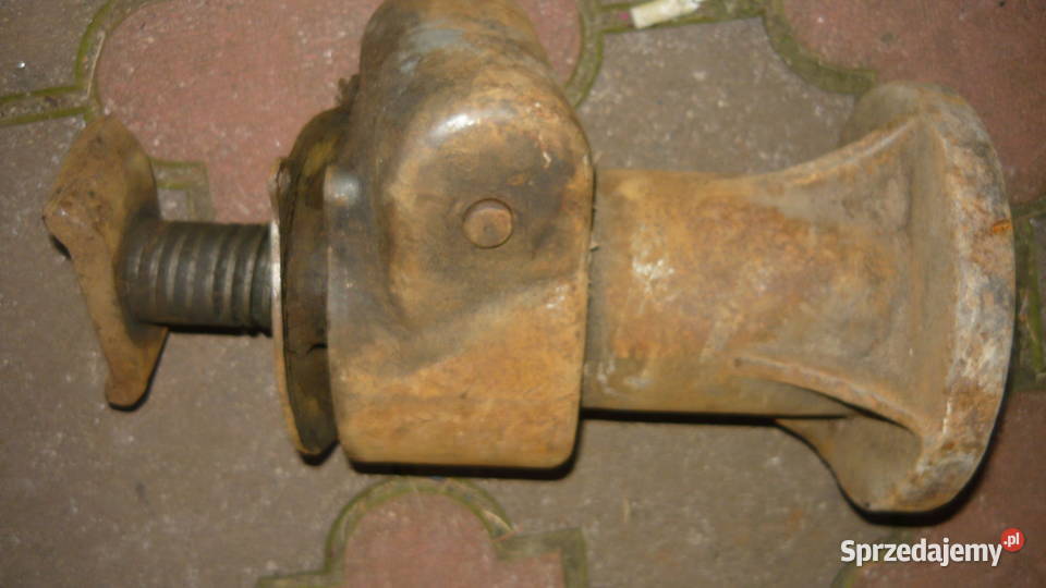 Podnośnik śrubowy lewarek stary