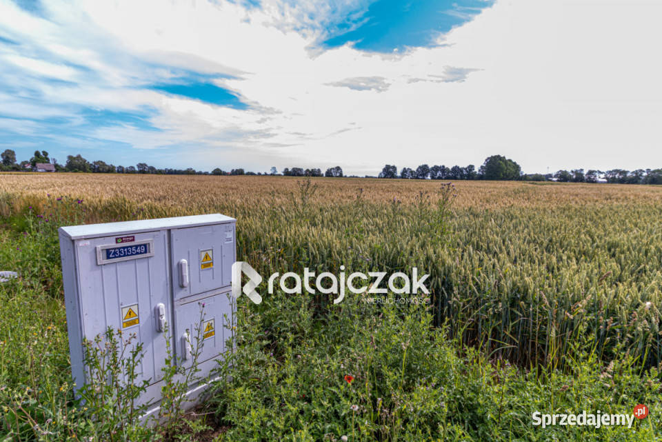 Grunt 1431m2 Wocławy Stanisława Lema prąd Sprzedaż