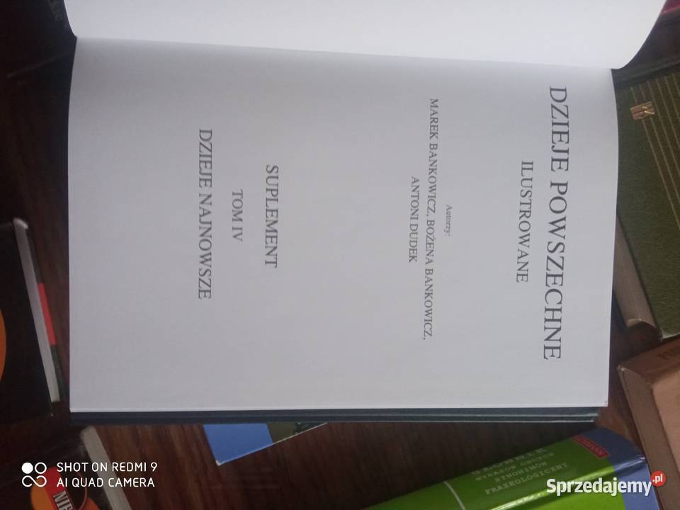 Dzieje powszechne ilustrowane suplement tom1 i4 zachodniopomorskie Szczecin