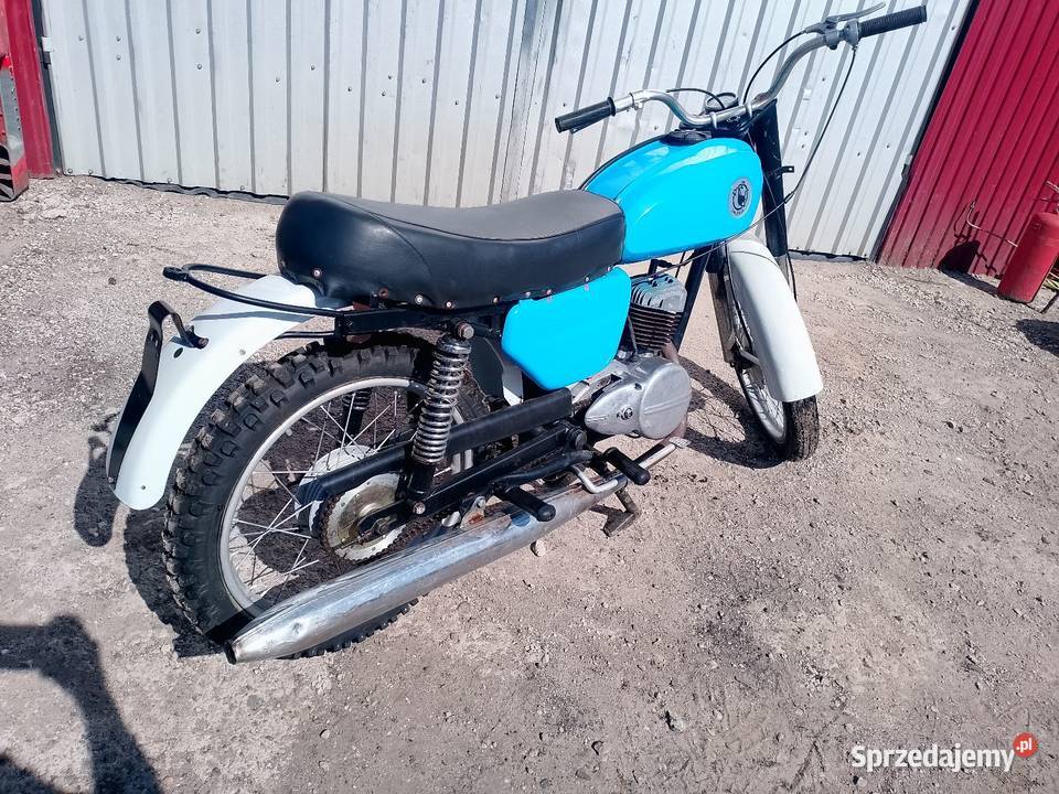 WSK 125 PRL motocykl simson Listomie