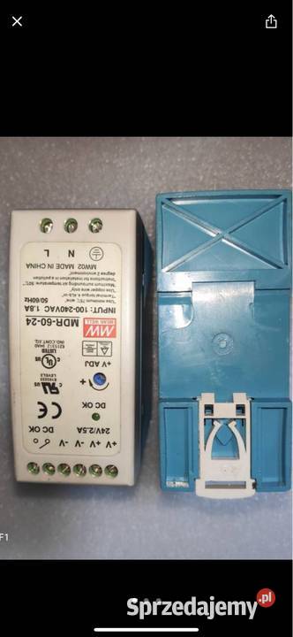 Zasilacz na są szynę TH 35 firmy Mean Well typ Pozostałe śląskie Gliwice