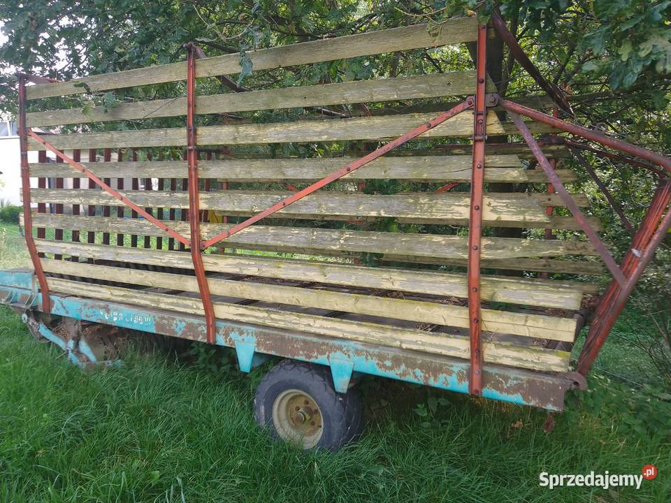 Sprzedam przyczepe samozbierajaca