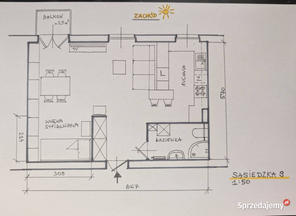 Ciepłe zadbane i ustawne mieszkanie niski czynsz Wrocław